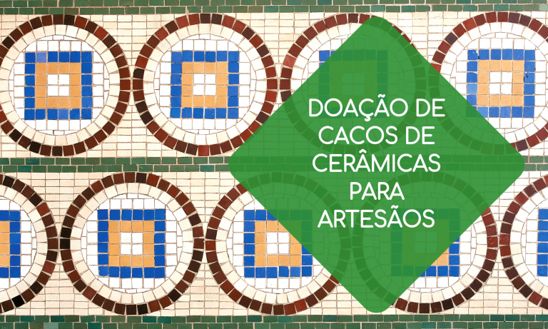 cacos de ceramica como materia prima para mosaicos